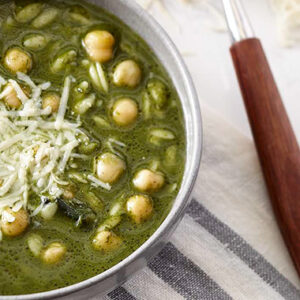 Chard & Chickpea Soup