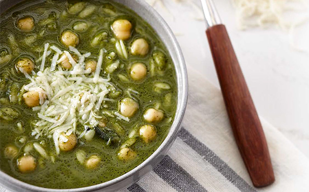 Chard & Chickpea Soup